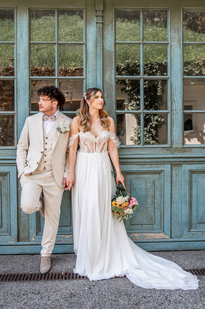 Bildgalerie Weddingdesign zu La Dolce Vita in der Wachau in zitronengelb / creme