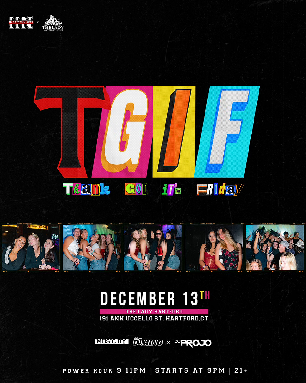 T.G.I.F. At The Lady!