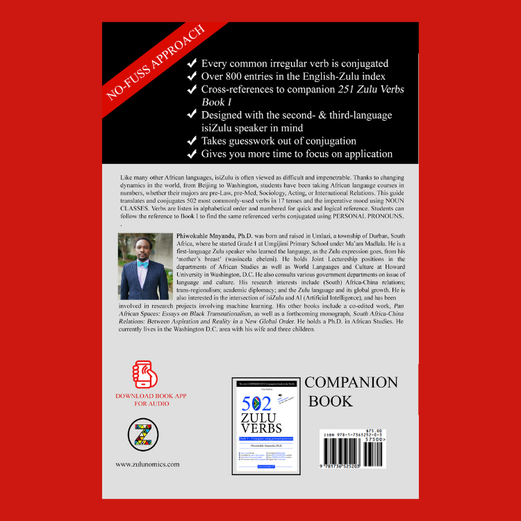 Thumbnail: 251 Zulu Verbs: Book II- Conjugate using noun classes