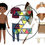 Thumbnail: Zulu Paper Dolls - Download