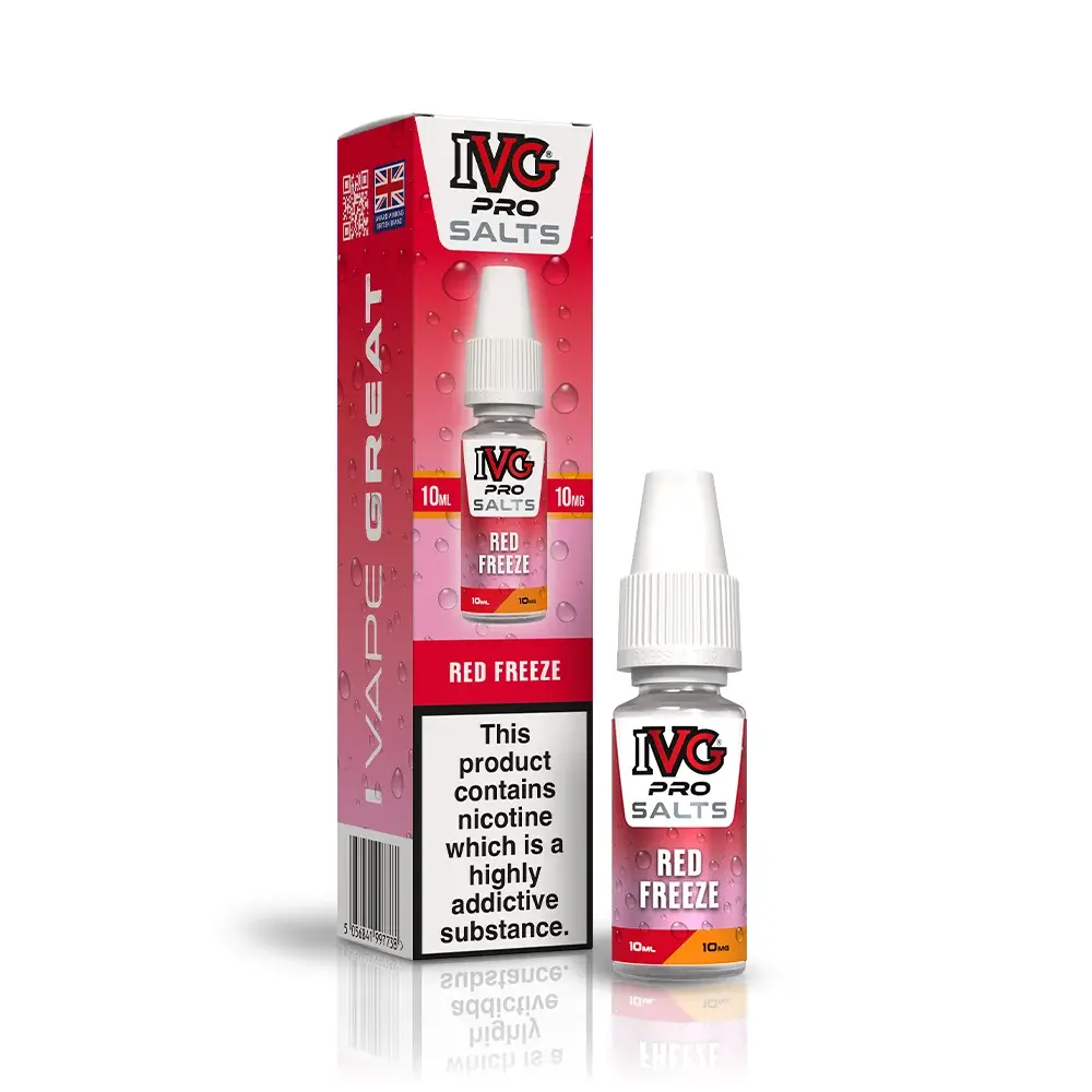 IVG Salts Pro Red Freeze — nic salt e-liquid at Southampton Vaping Centre