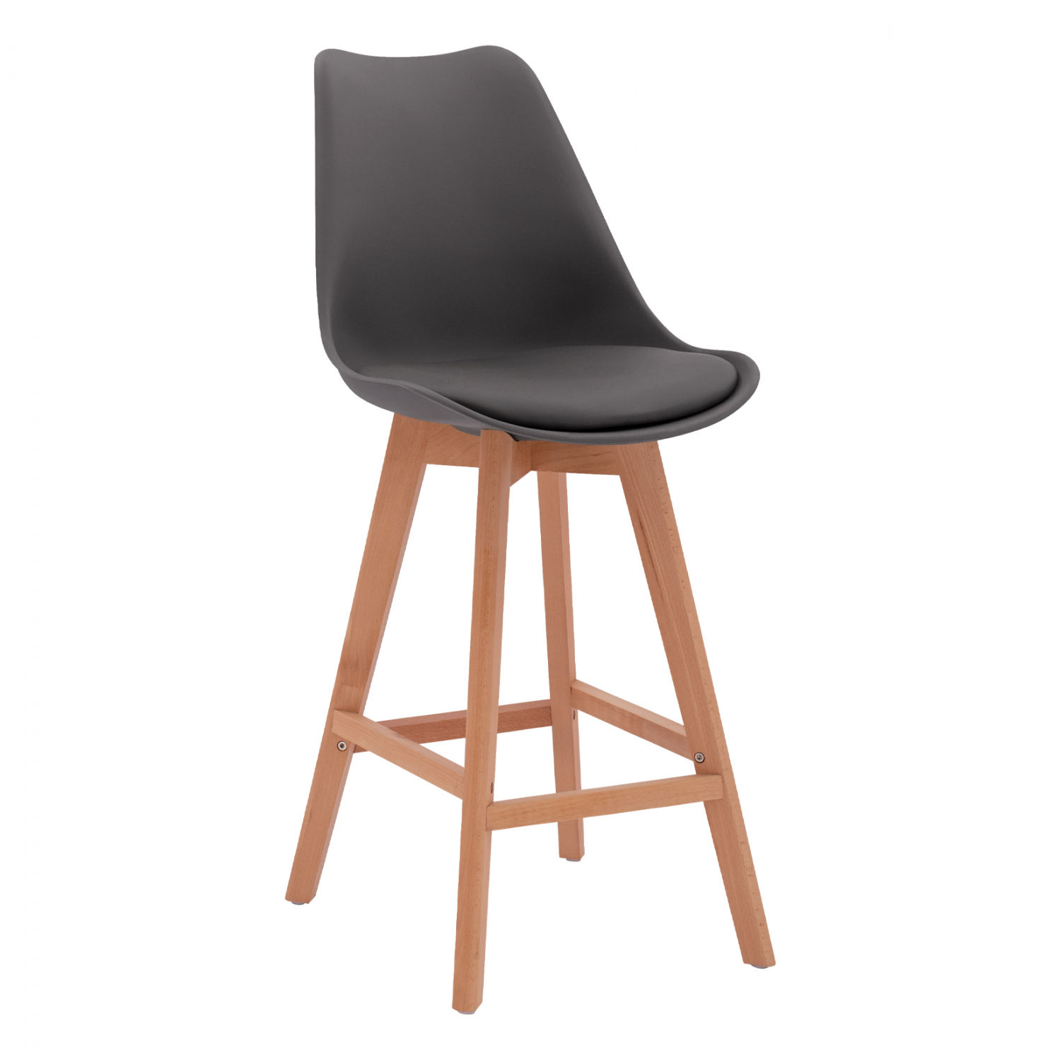 4-ΣΕΤ ΣΚΑΜΠΟ ΜΠΑΡ ΣΕ ΓΚΡΙ 47,5x55x105Y εκ.