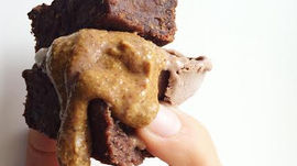 Black Bean Brownies [flour-less]
