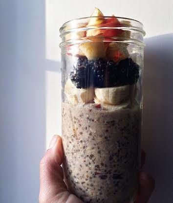 Apple Cinnamon Overnight Oats