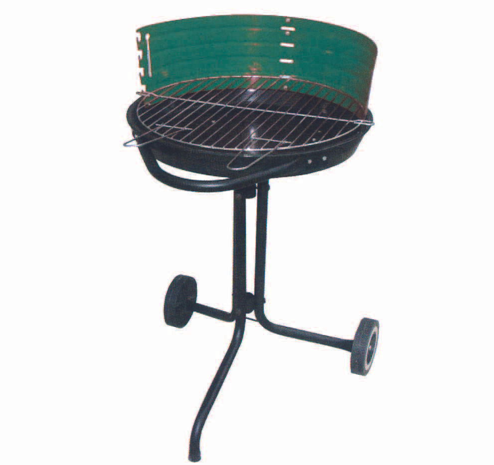 BARBECUE TONDO CON RUOTE "ARIZONA"