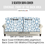 Thumbnail: 3-Seater Sofa Cover: Customizable Printed Seat & Back Cover