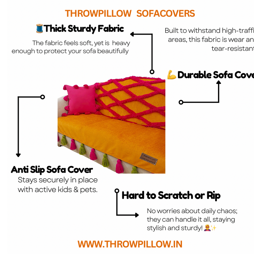 Miniatură: 3-Seater Sofa Cover: Customizable Diamond Tufted Seat & Back Cover