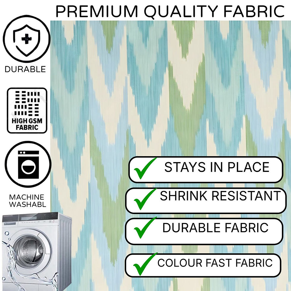 サムネイル： Aqua Blue Multicoloured Table Runner Center Dining Table, Entry Console