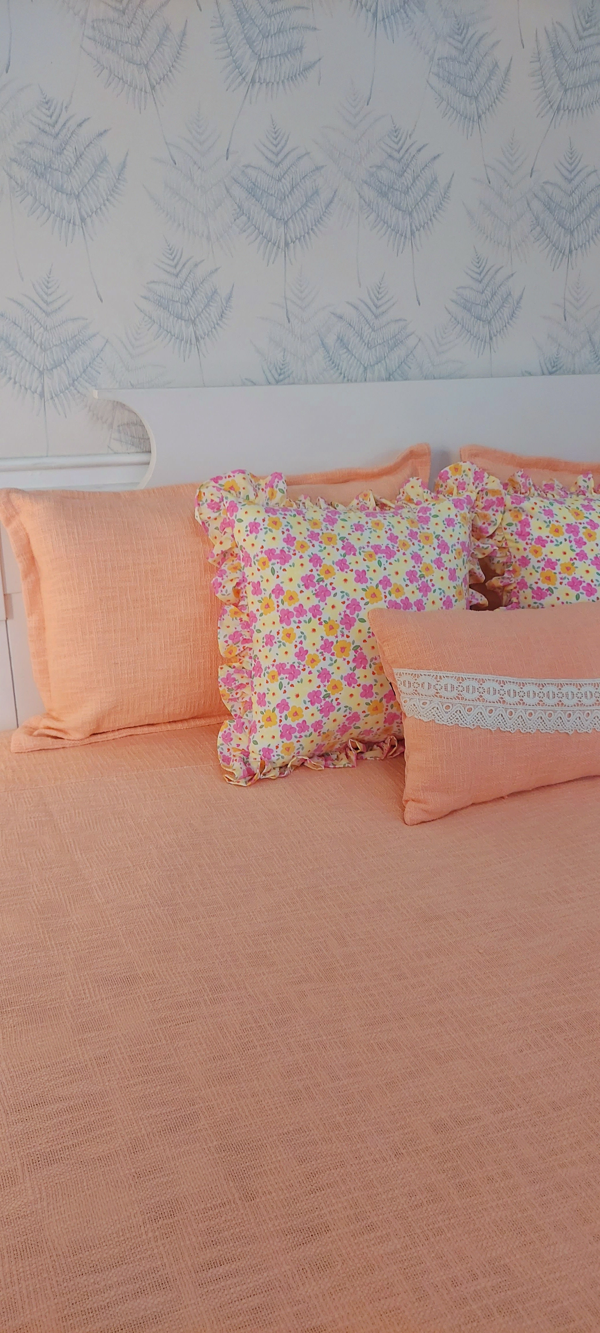 Blush Bed & Pillow Cotton Cover Set