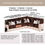Миниатюра: L-Shaped Corner Sofa Cover, Solid Dark Brown Sofa Cover With white Tassel