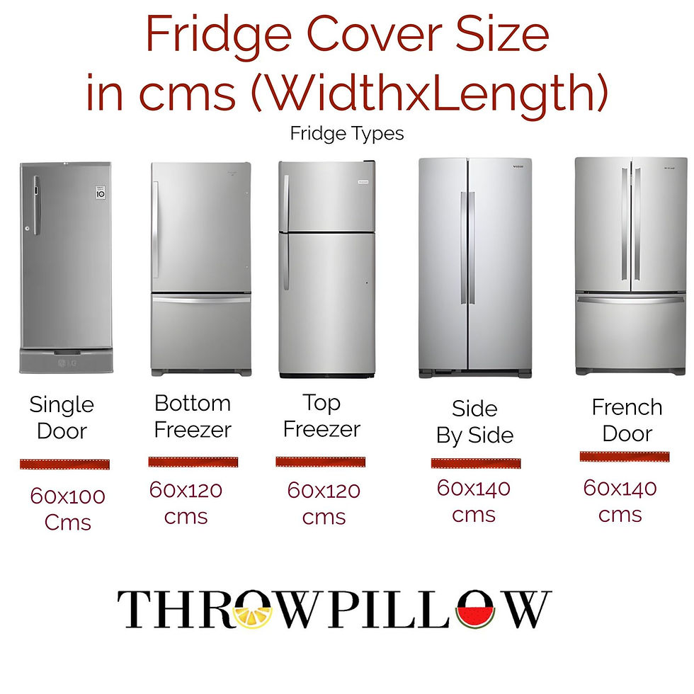 Thumbnail: Floral Zing and Green Fridge Cover with White & Green Tassels