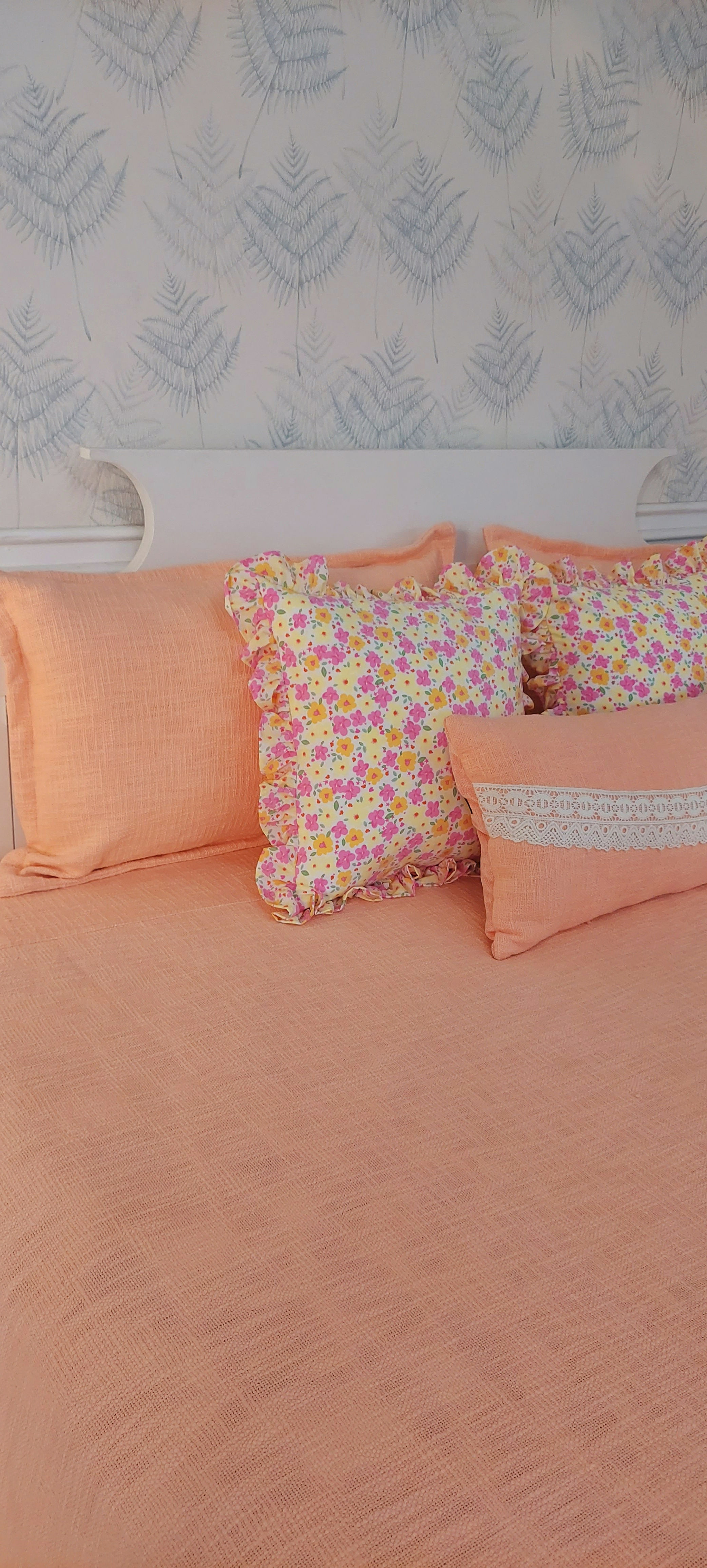 Blush Bed & Pillow Cotton Cover Set