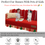 Thumbnail: 3-Seater Sofa Cover: Customizable Moroccan Seat & Back Cover