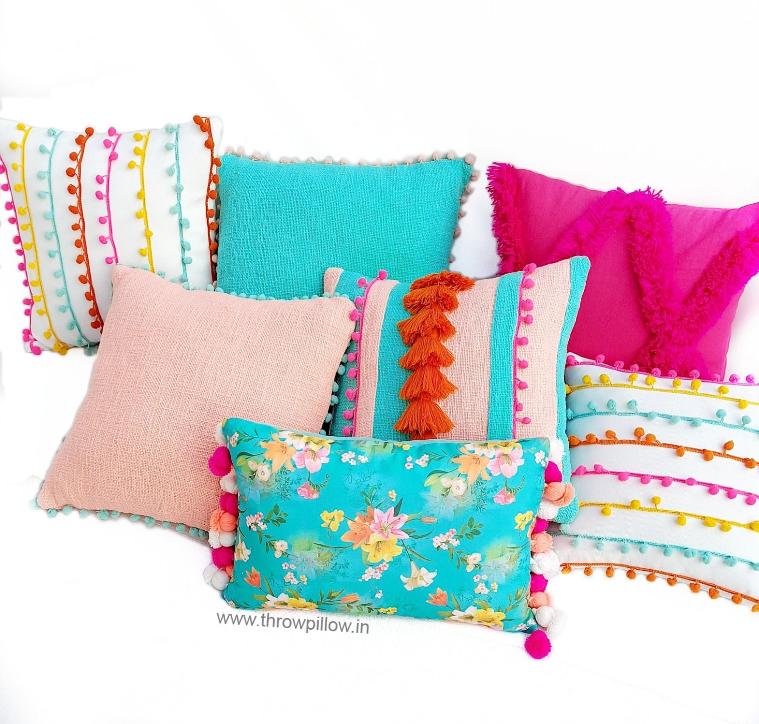 Add a touch of elegance to your space with our expertly tufted Fuchsia Pink Pillow