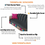 Thumbnail: Two-Seater Designer Trendy Dark Grey Moroccan Custisable Sofa Cover Set