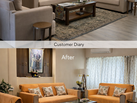 Instant Living Room Makeover - Customer Diary