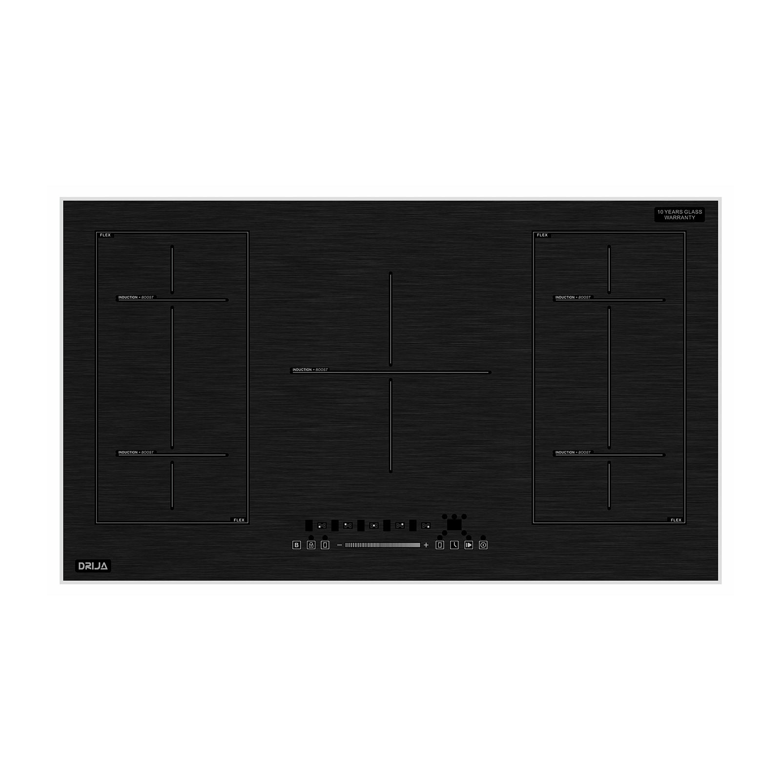 Estufa de inducción con doble zona flex