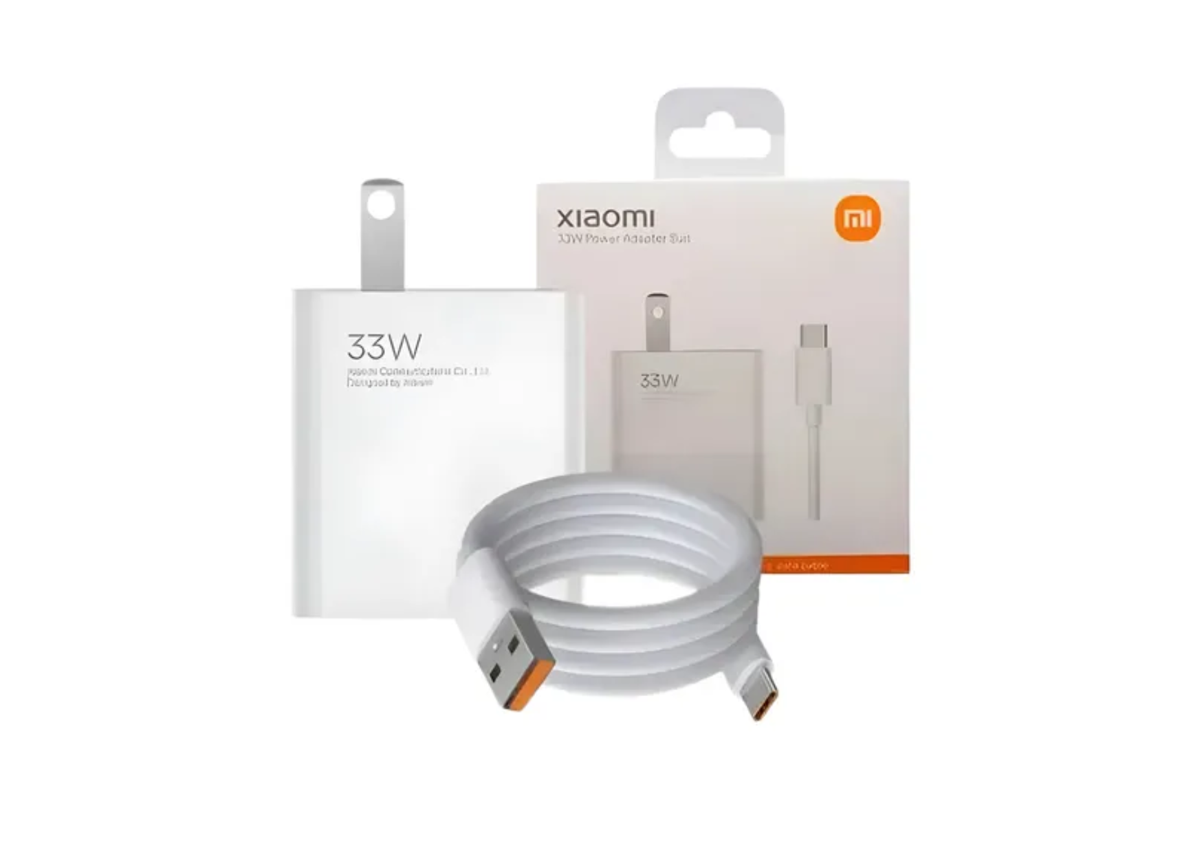 Cargador xiaomi 33w tc Certificado