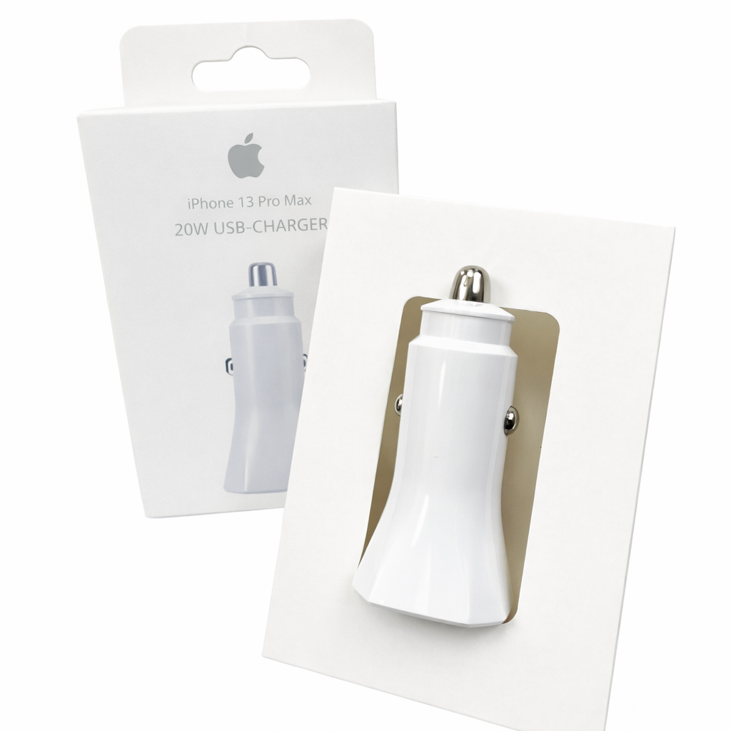 Adaptador de carro apple iphone 13 pro max 20w