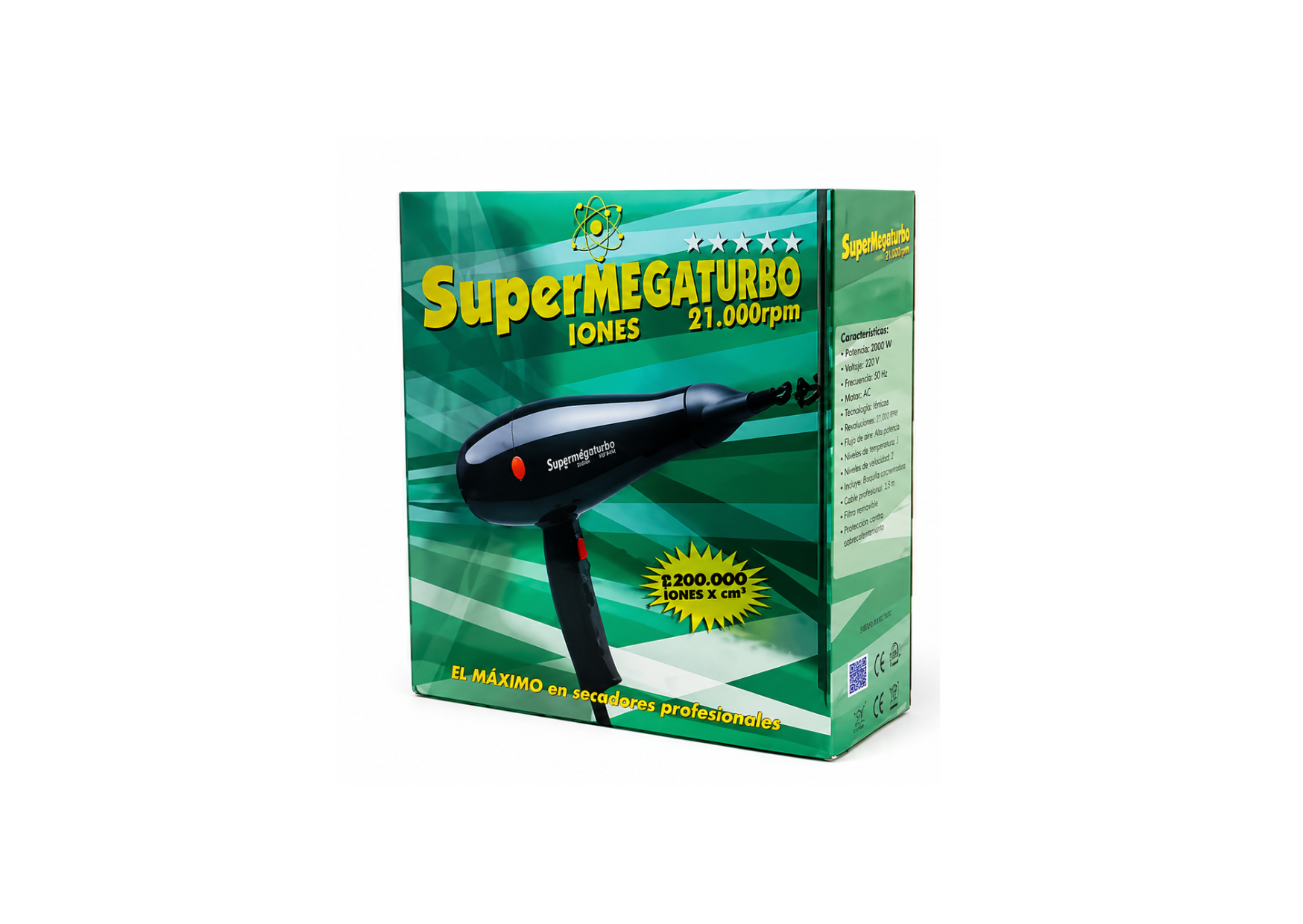 Secador super mega turbo SMT 409