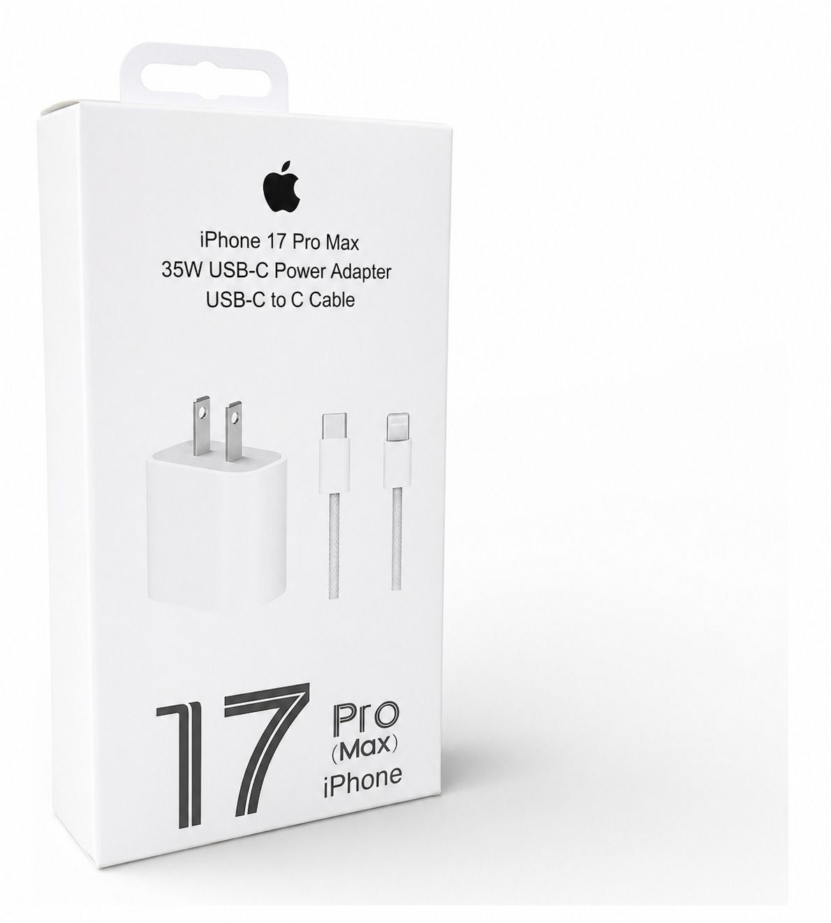 Cargador Apple 17 pro max 35w tc a lightning