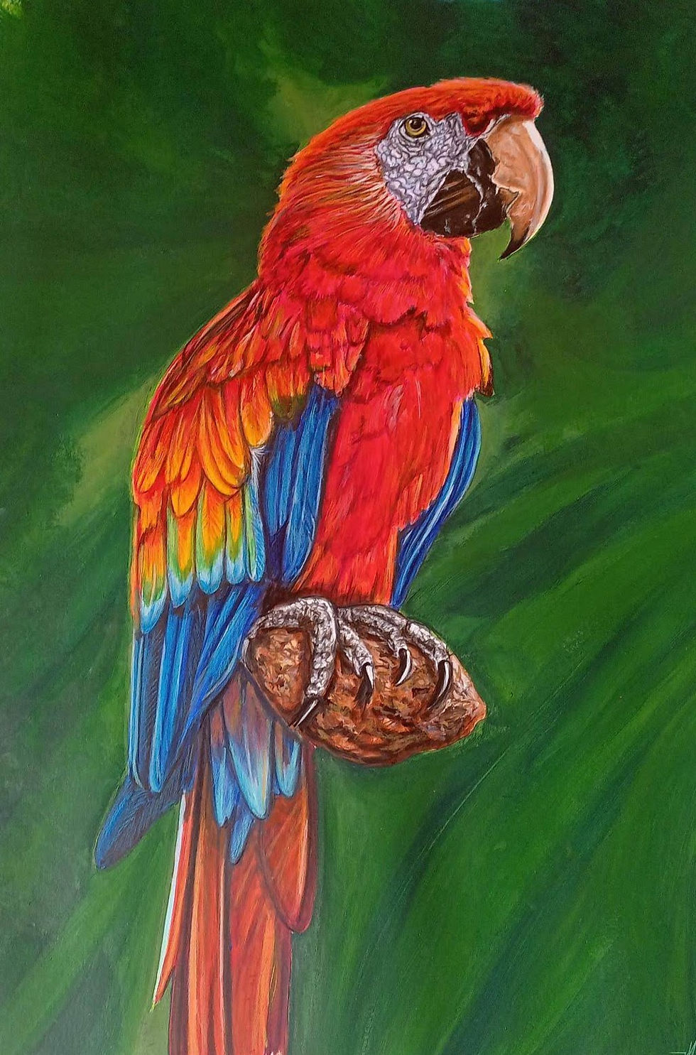 acrylique sur papier