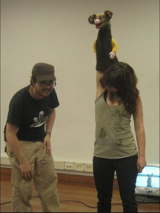 Taller de animación títeres de TV