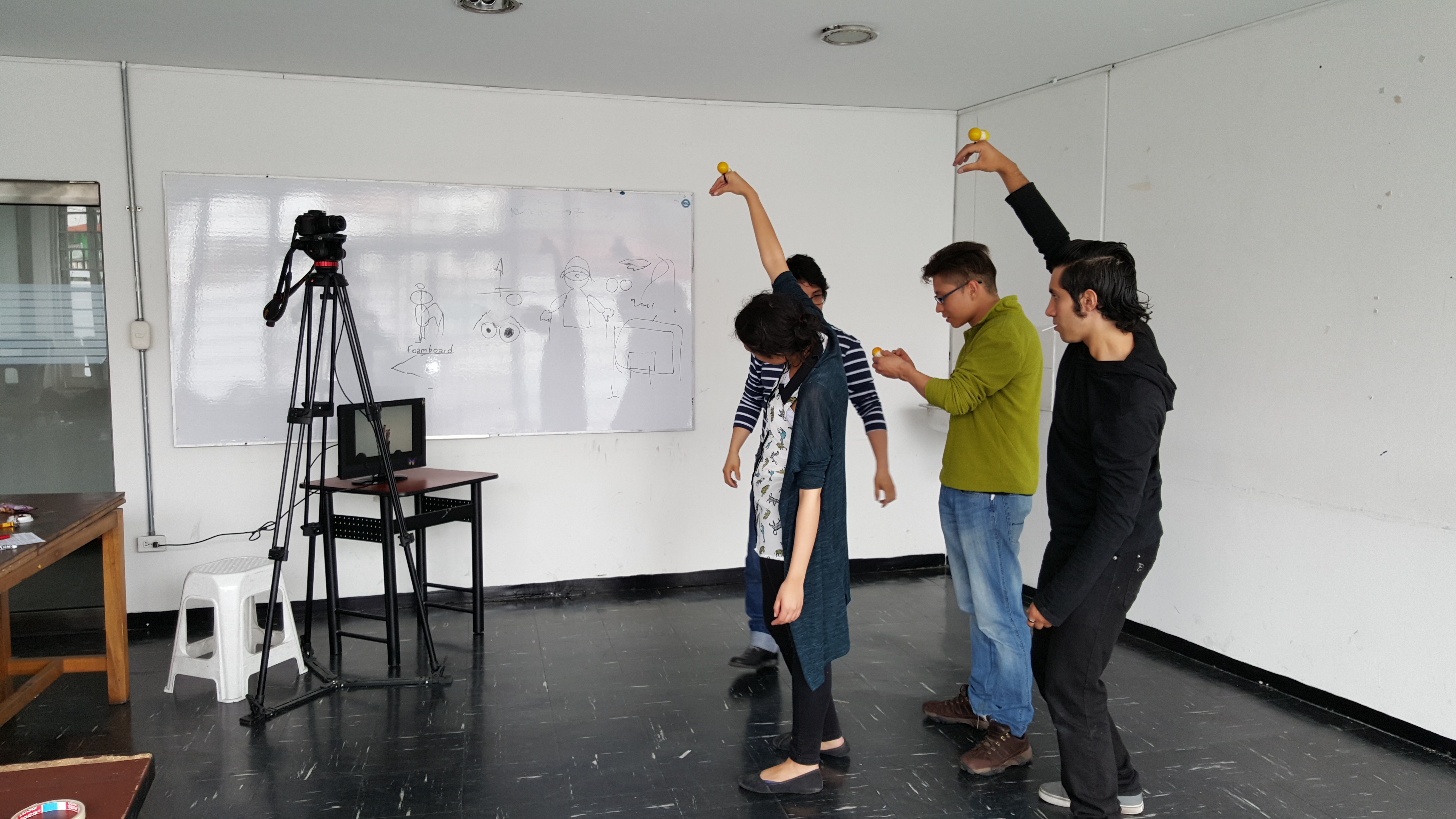 Taller de animación títeres de TV