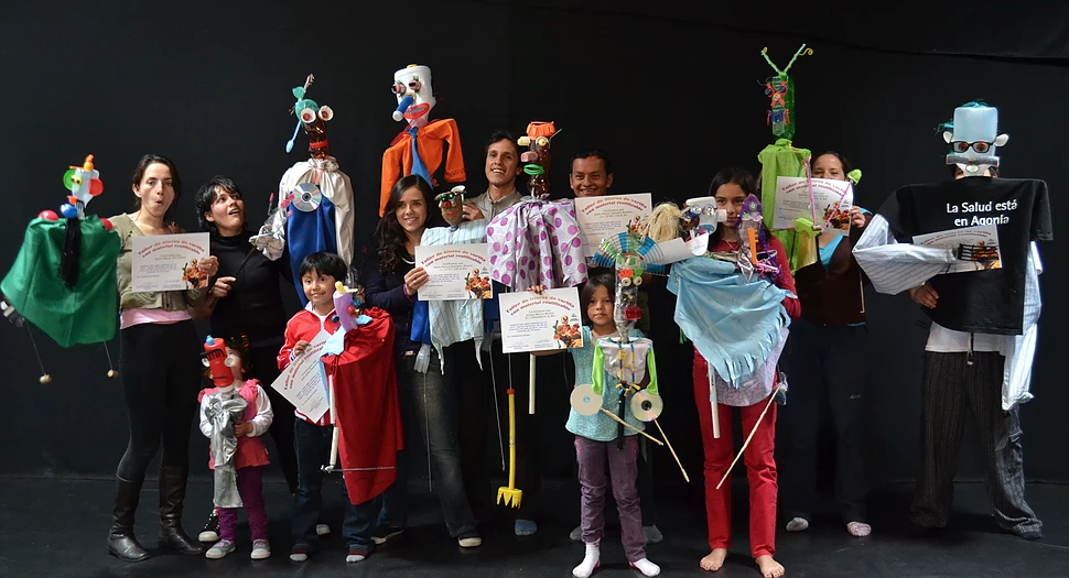 Talleres de títeres reciclados
