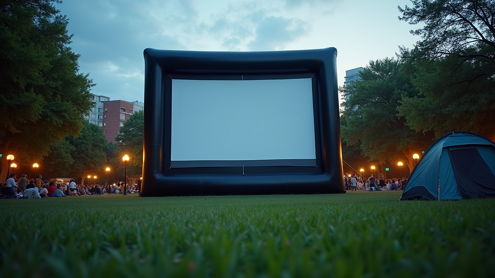 Renting a Large Outdoor Movie Screen: Your Guide to Large Screen Rentals