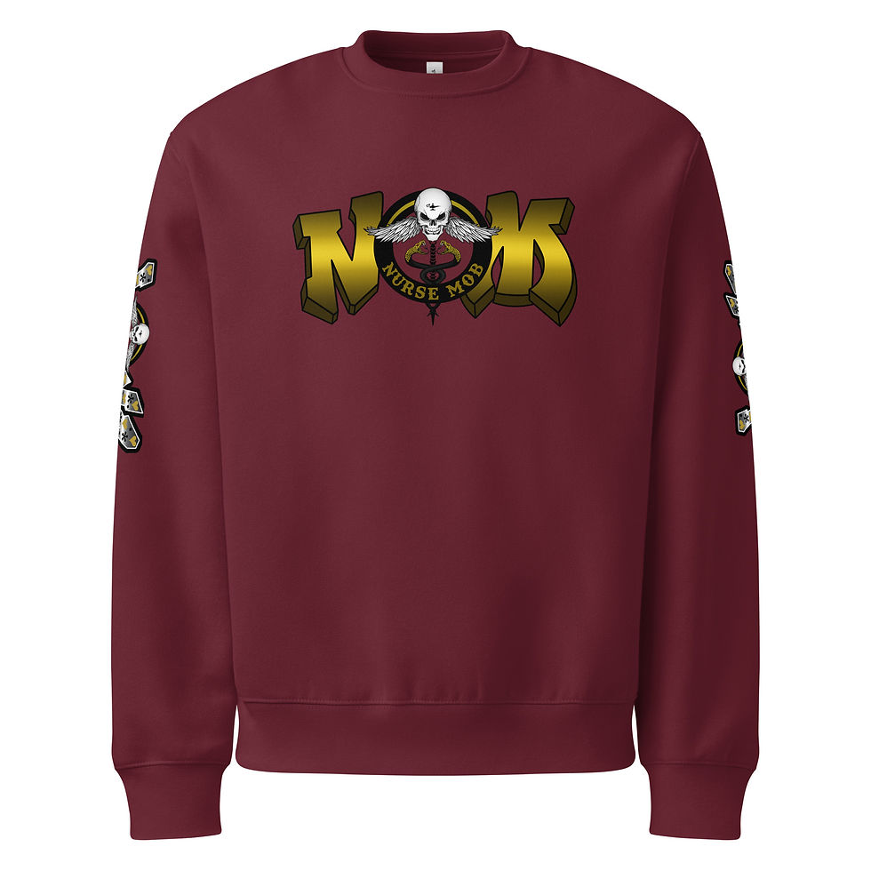 Thumbnail: NM LOVE x 2 Oversized heavyweight sweatshirt