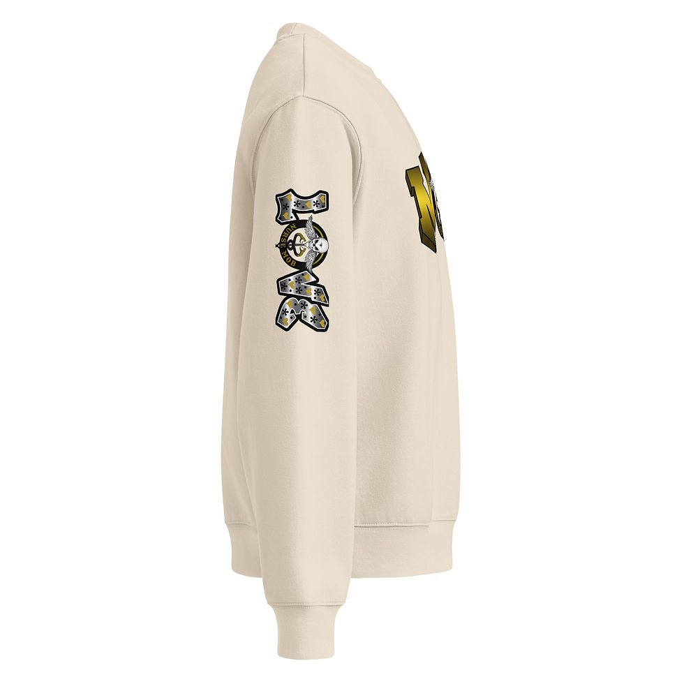 Thumbnail: NM LOVE x 2 Oversized heavyweight sweatshirt