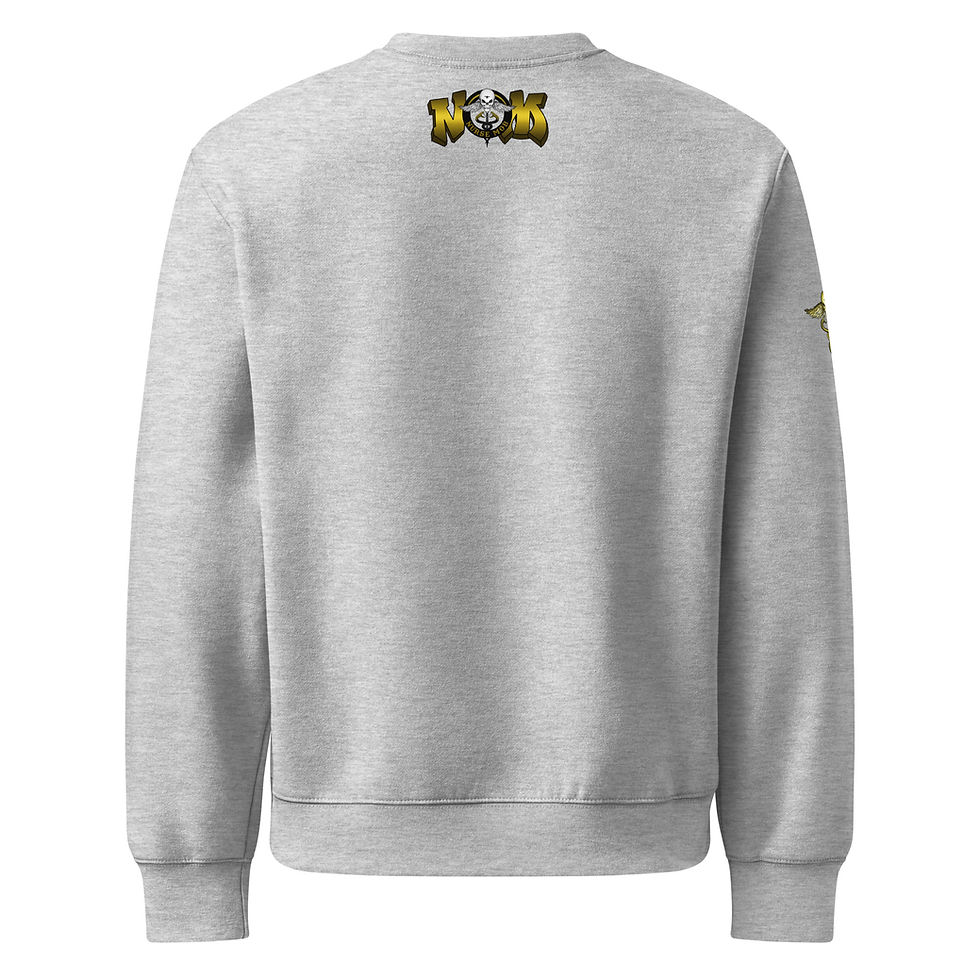Thumbnail: NM Logo oversized heavyweight sweatshirt