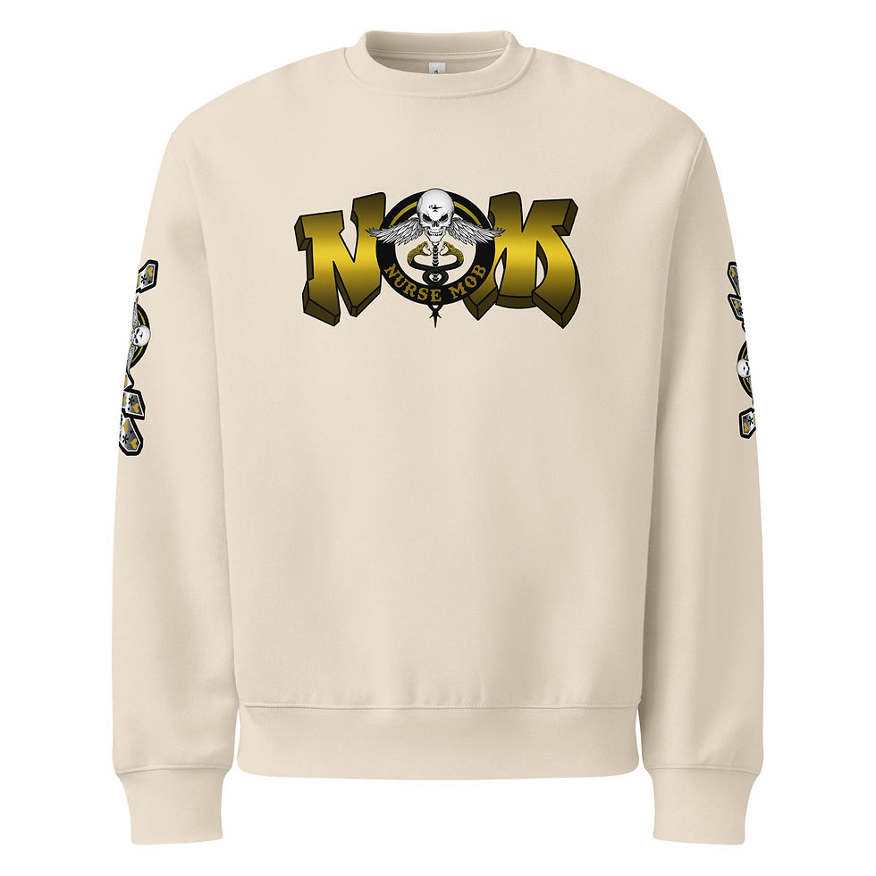 Thumbnail: NM LOVE x 2 Oversized heavyweight sweatshirt