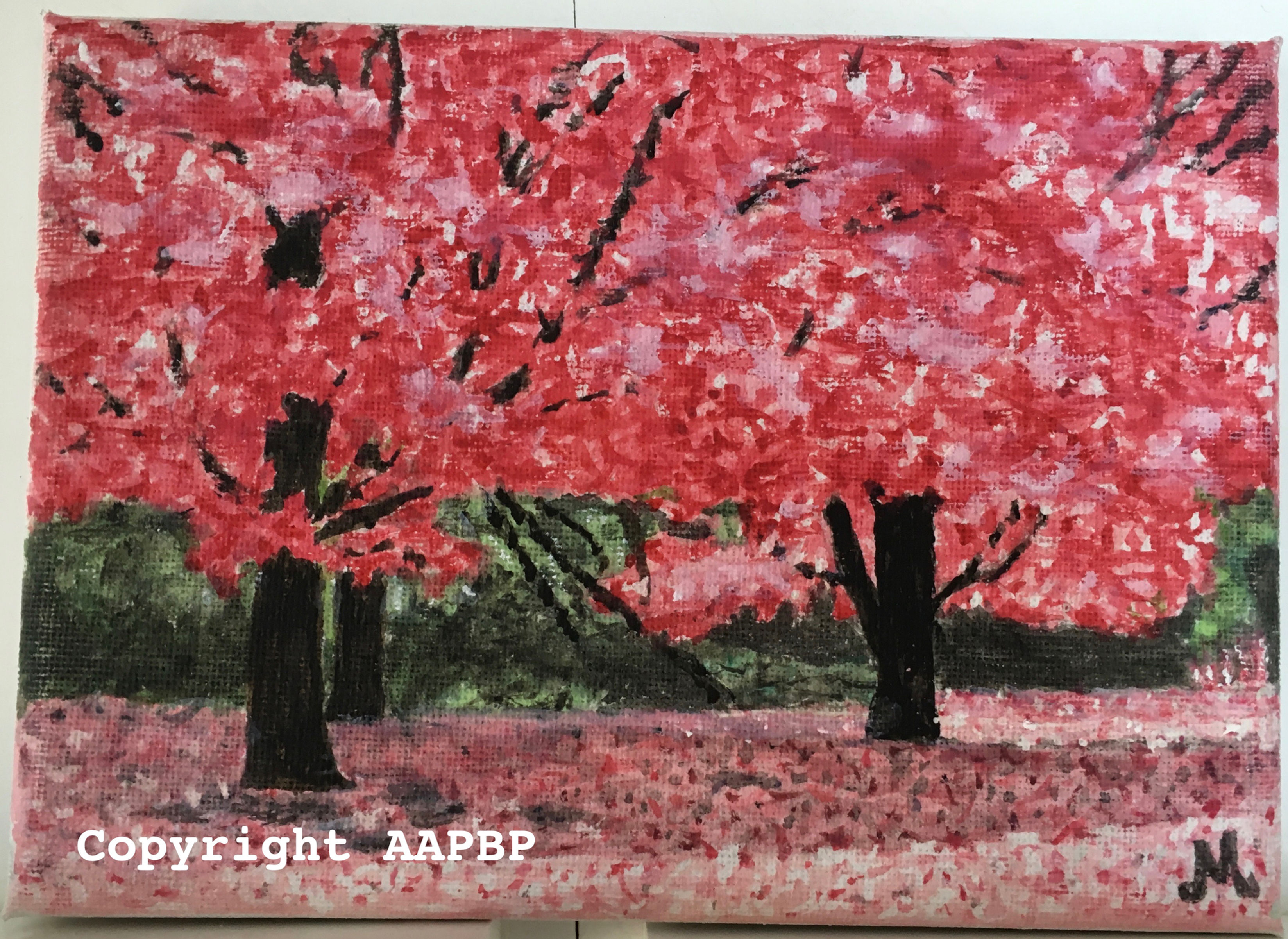 Forêt rose