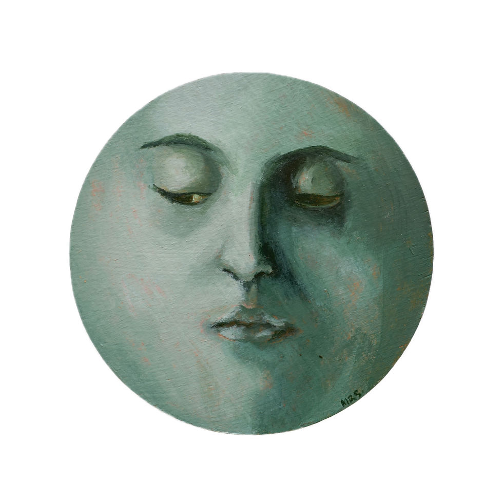 Print of "Two Faced Moon"
