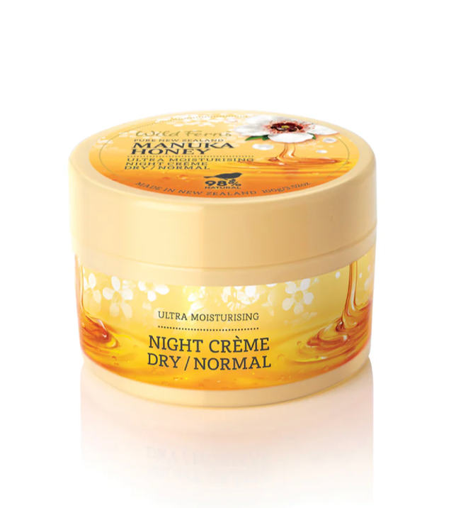 Manuka Honey Ultra Moisturising Night Crème (Dry to Normal), 100g