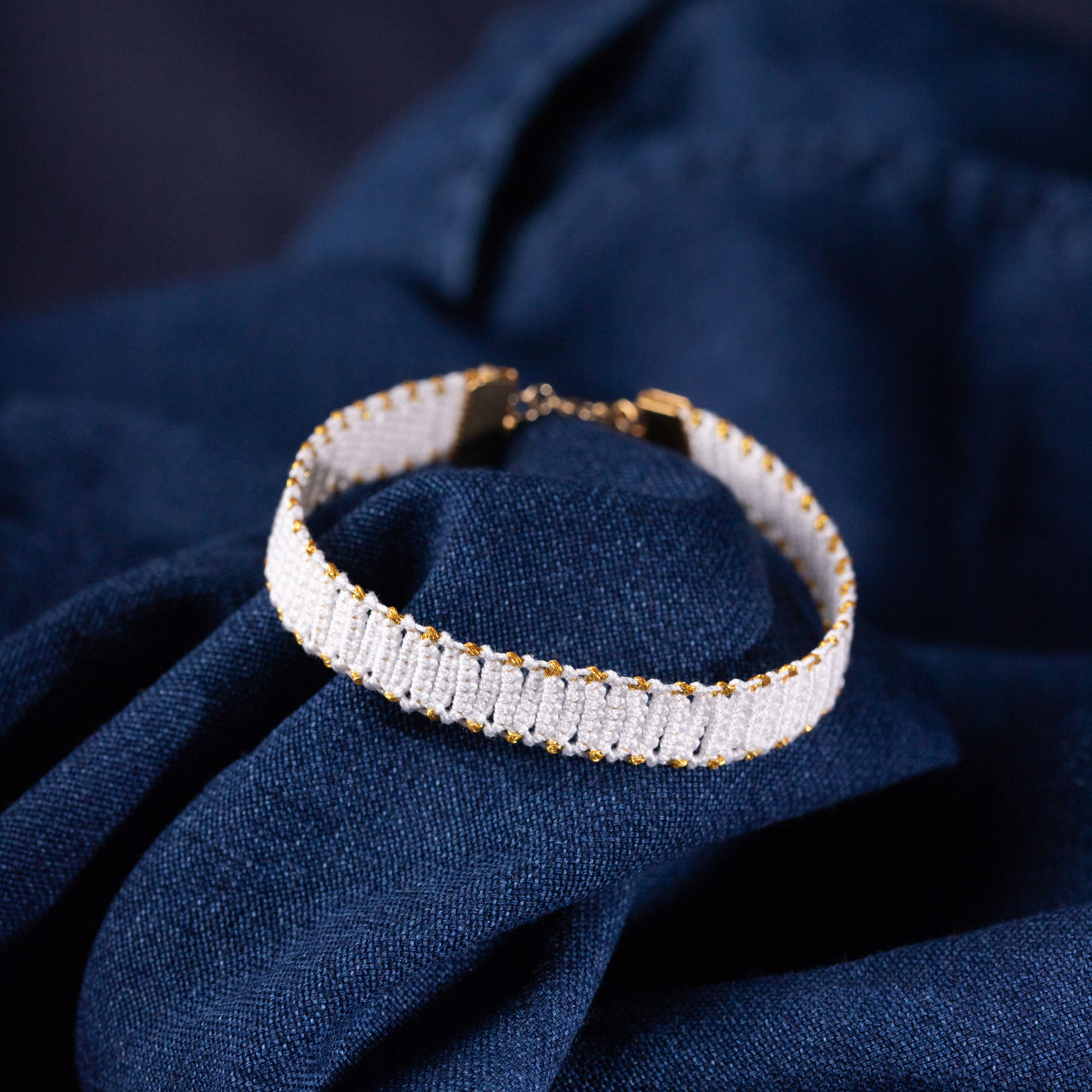 Bracelet Karra bandeau large - 3 couleurs