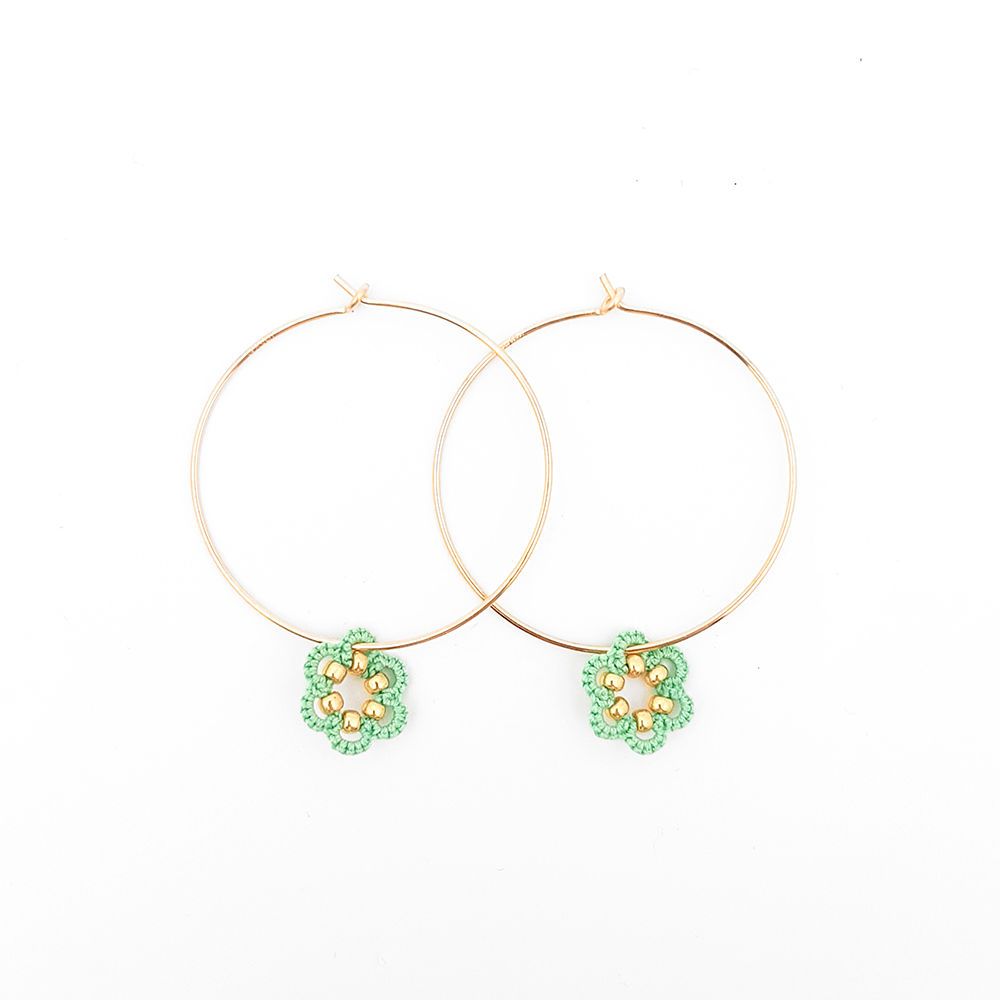 moyennes créoles Pastille - 15 couleurs