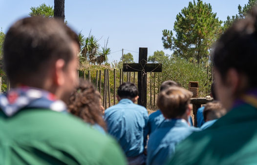 Foto Eucaristía Grupo Scout Amorós