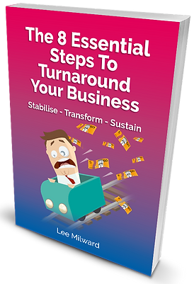FREE eBook - The 8 Essential Steps To Turnaround Your Business  Stabilise - T