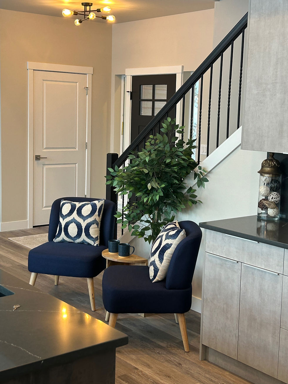 Thumbnail: Stage Living, Dining, Master Bed and Bath, Kitchen