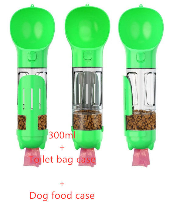Thumbnail: Pet Water Bottle Feeder Bowl Garbage Bag Storage Portable Pet Outdoor Travel