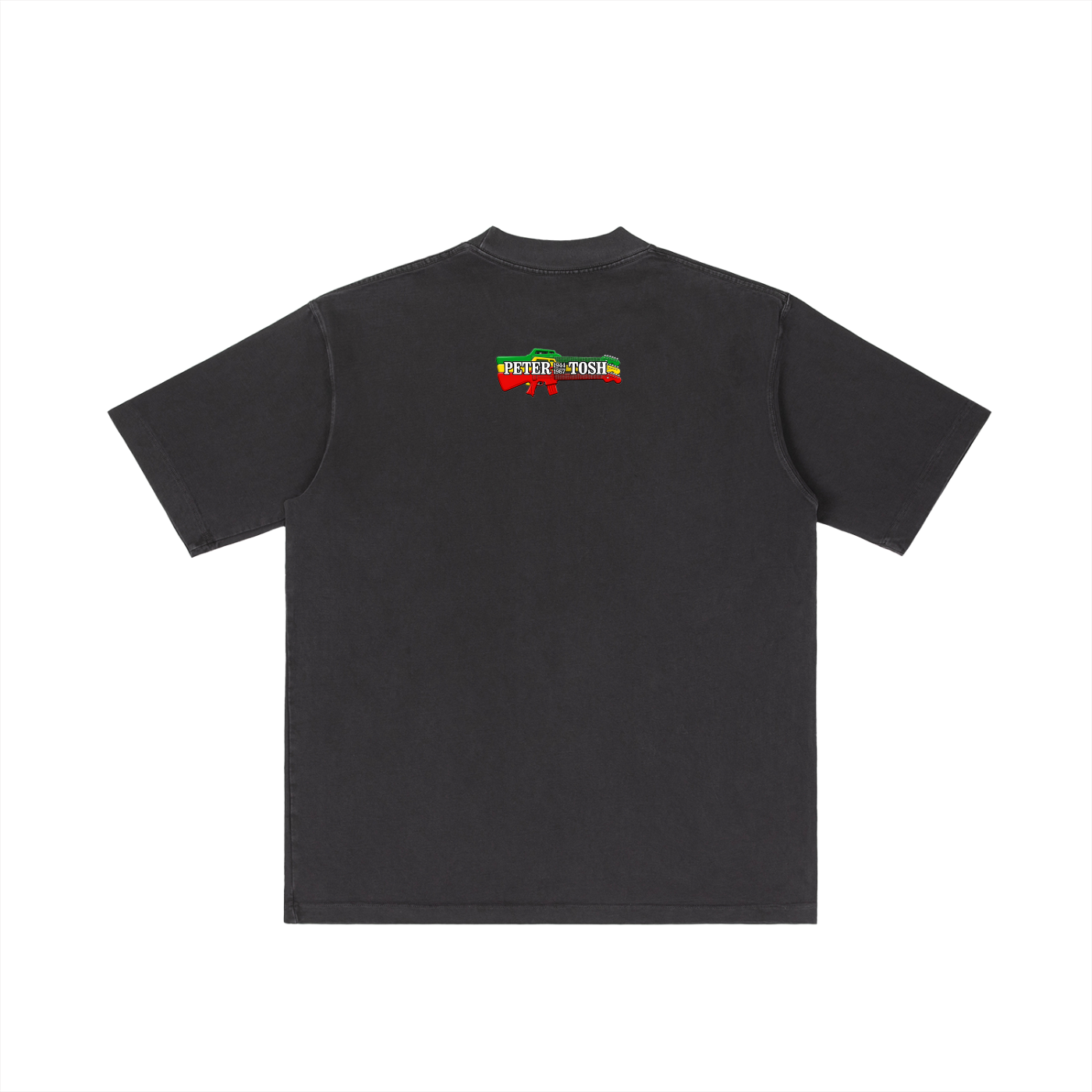 The Rebel - Peter Tosh - Vintage Wash Drop Shoulder T-shirt