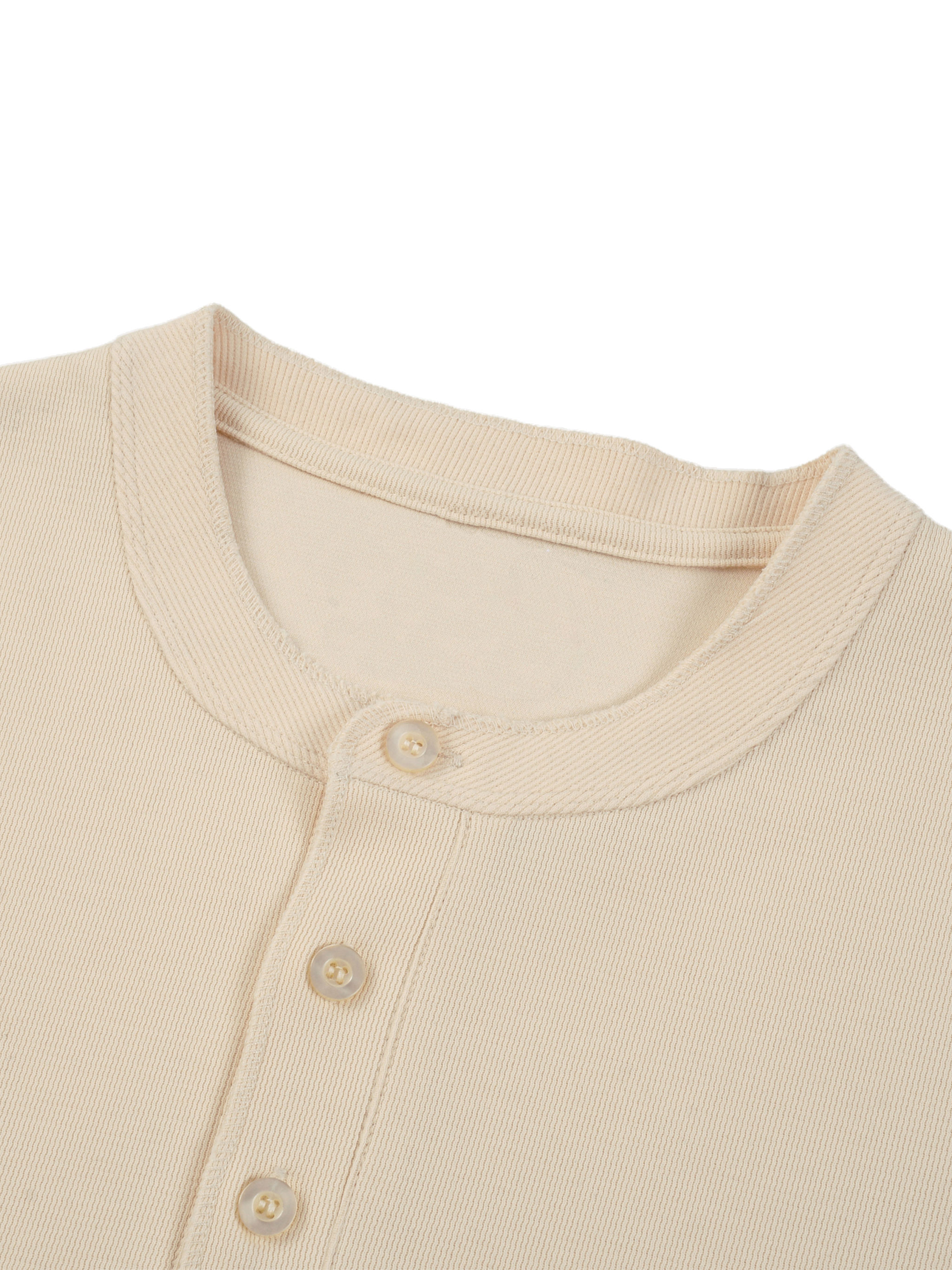 GODS MUST BE CRAZY - Short Sleeve Henley Shirt