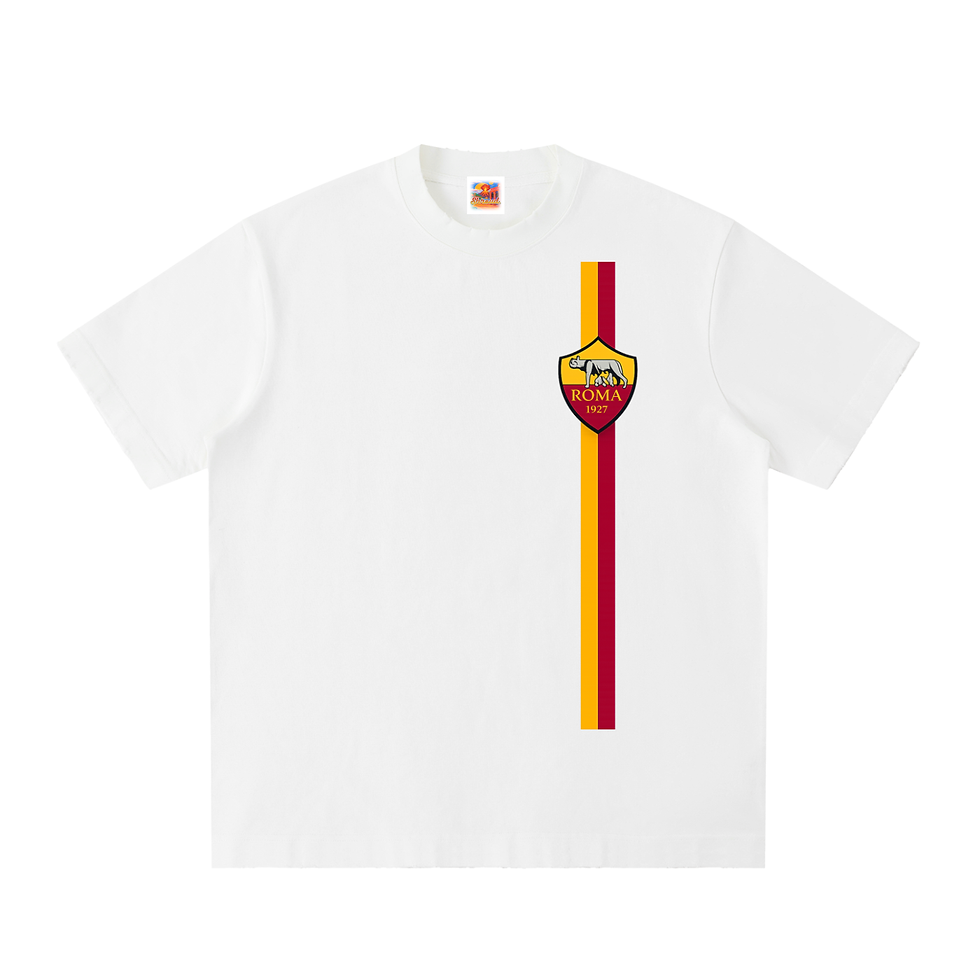 Thumbnail: TOTTI - ROMA GOAT - Heavyweight Vintage Washed Frayed T-Shirt