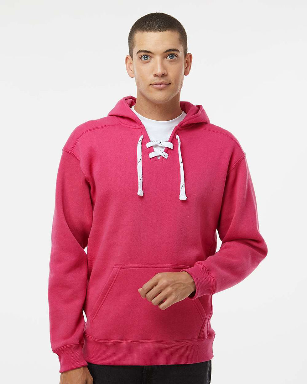J. America - Sport Lace Hooded Sweatshirt - 8830 | Inkd Stores