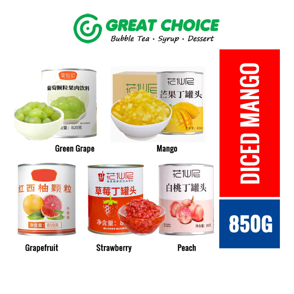 Dice Fruit Puree 水果颗粒罐头 950g