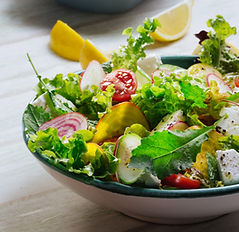 Fresh Green Salad with Feta