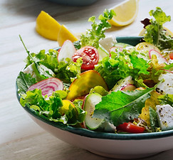 Fresh Green Salad with Feta